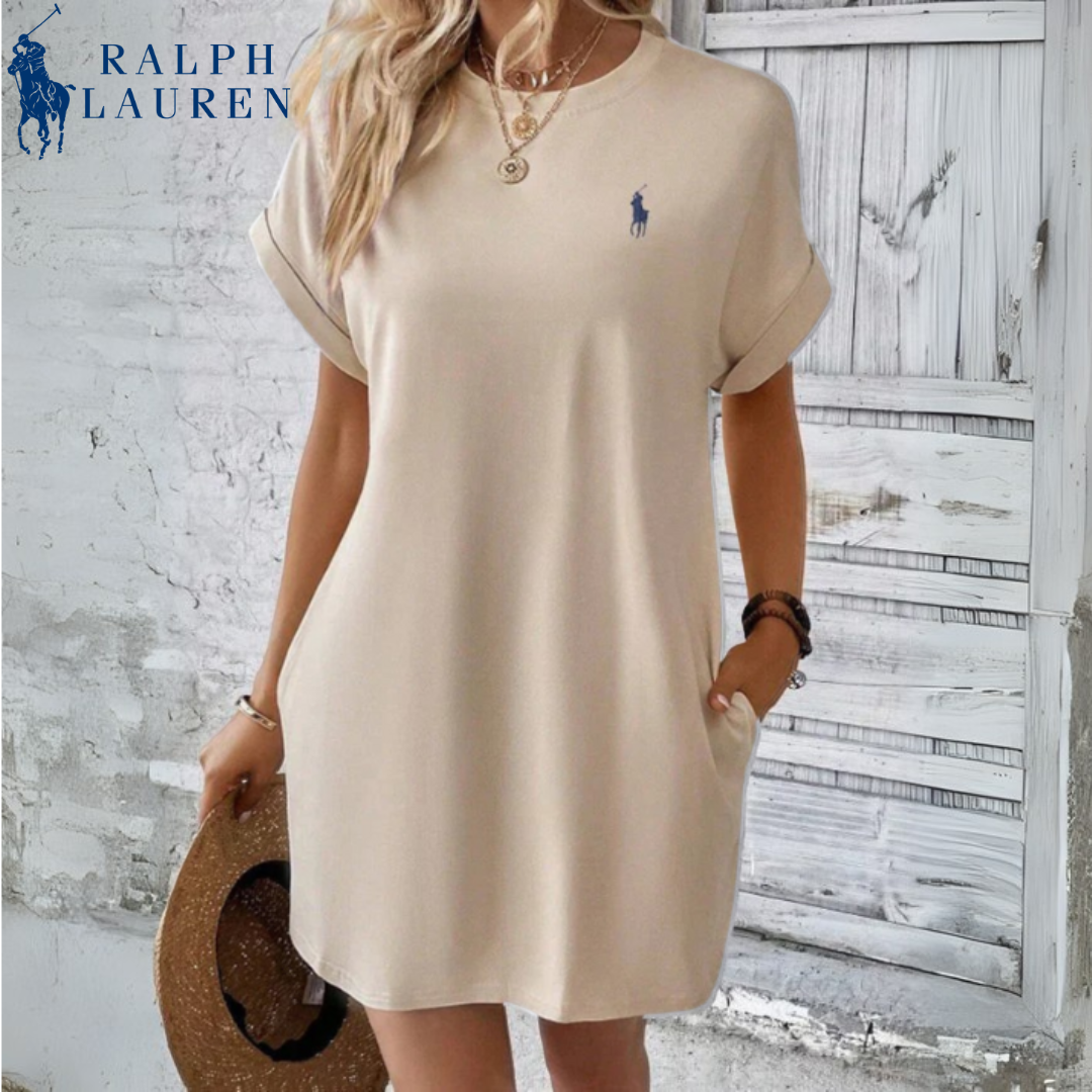 Casual Ꮢalph Ꮮаᴜгеn Dress | Minimalist Elegance for Everyday Wear
