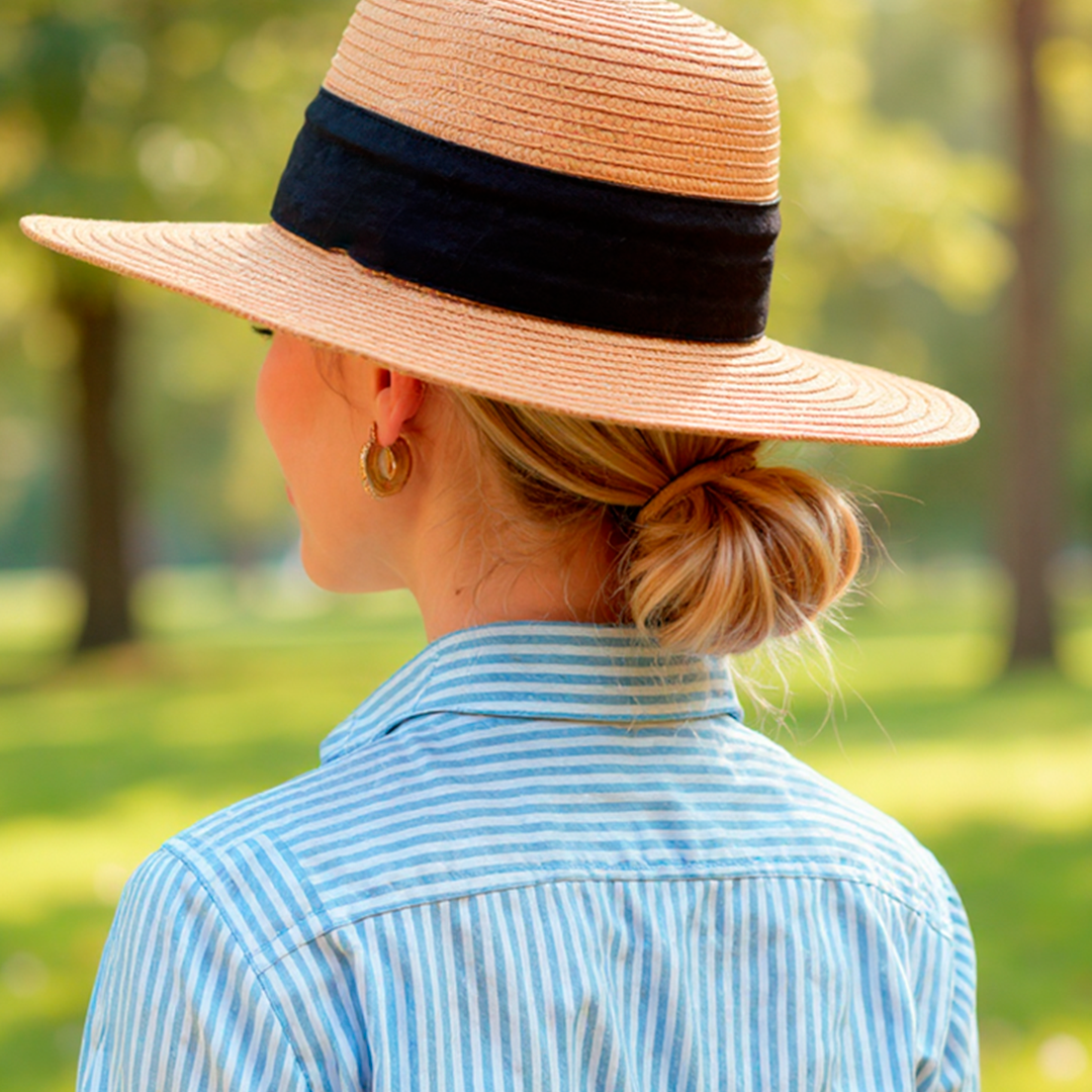 Riviera R. Lаuʀen Wide-Brim Sun Hat