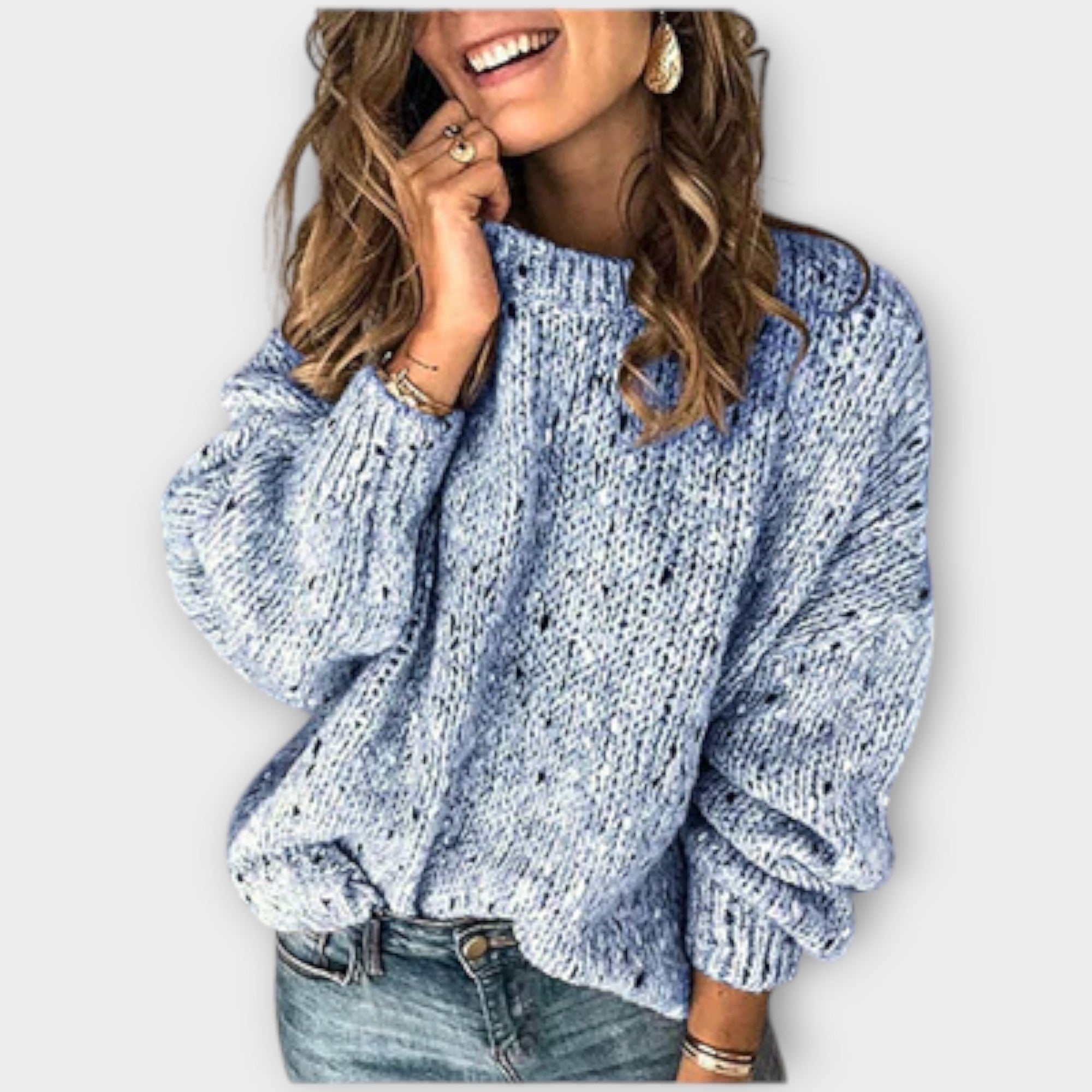 Eileen - Cozy Retro Knit Sweater
