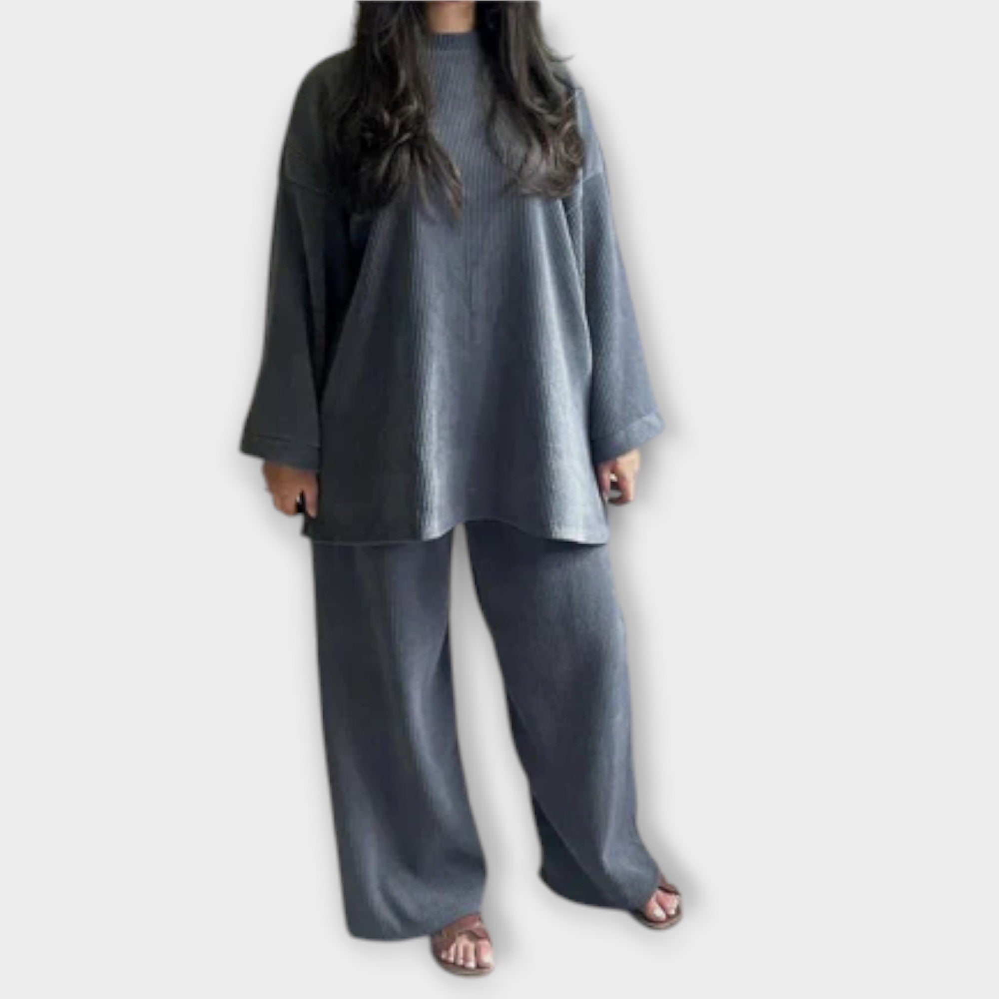 Ingrid - Oversized Set - Ribbed Style