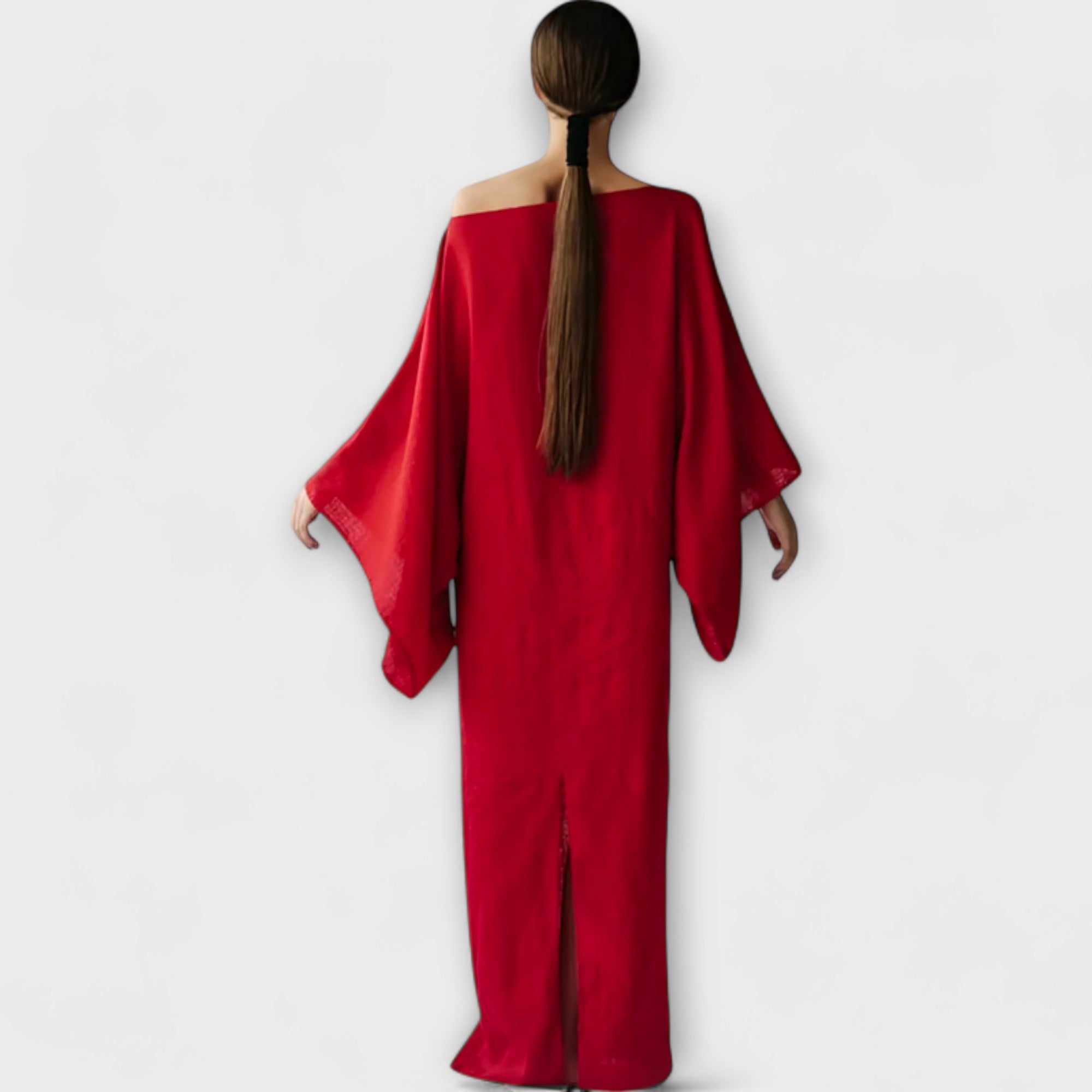 Dana - Kimono Dress Made of Linen and Cotton