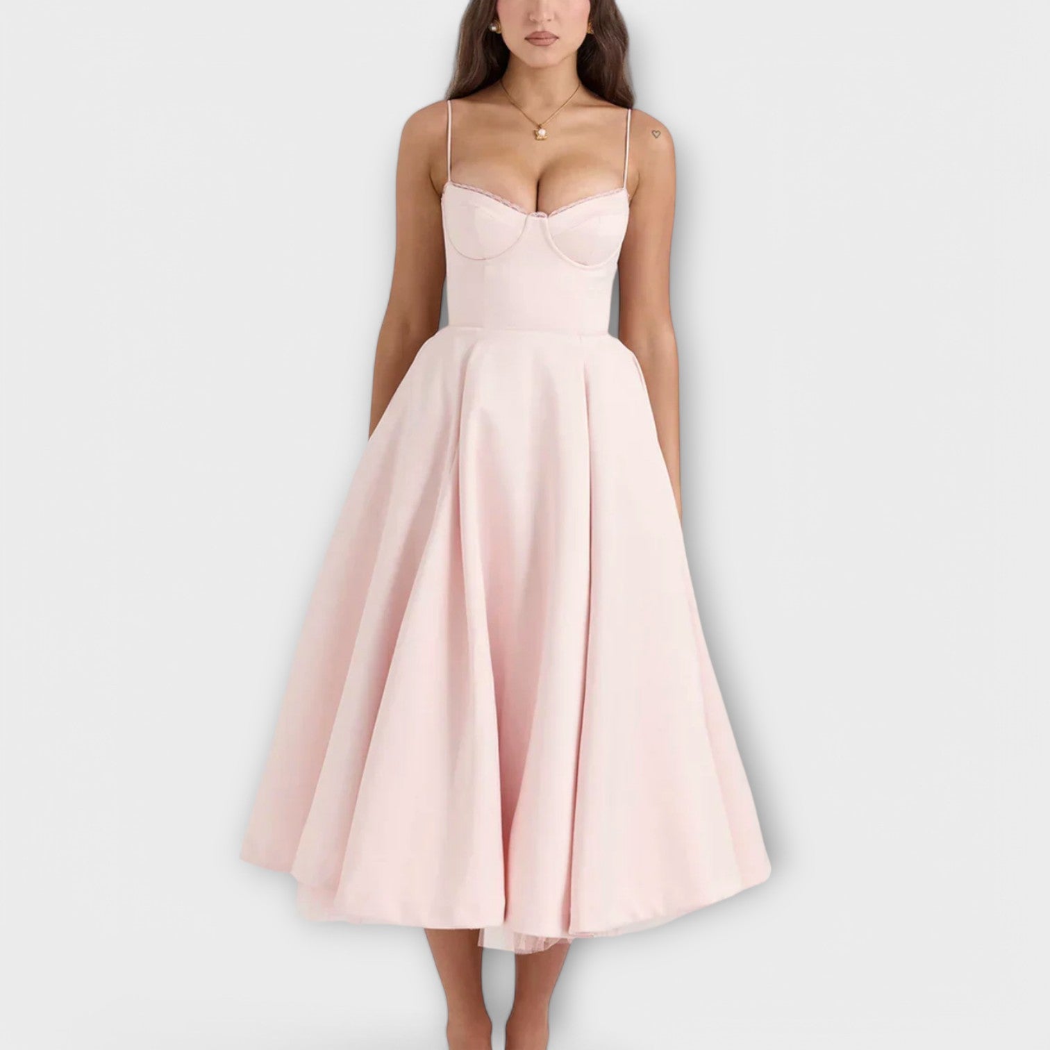 Mélie – Lightweight Summer Dress with Corset Detail