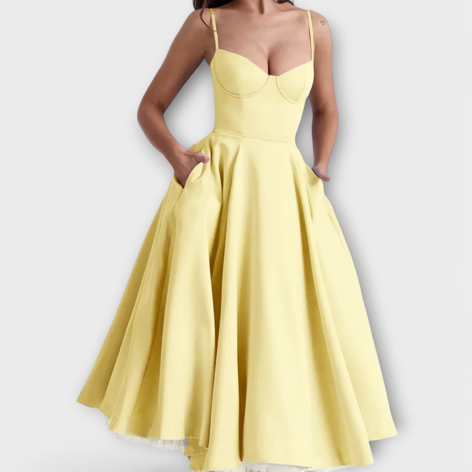 Mélie – Lightweight Summer Dress with Corset Detail