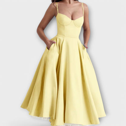 Mélie – Lightweight Summer Dress with Corset Detail