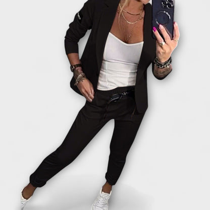 Malou - Coordinated Set of Top, Jacket, and Pants