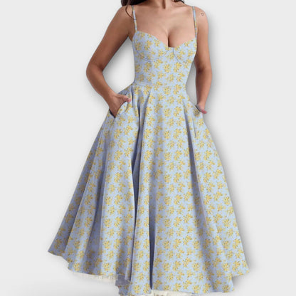 Mélie – Lightweight Summer Dress with Corset Detail