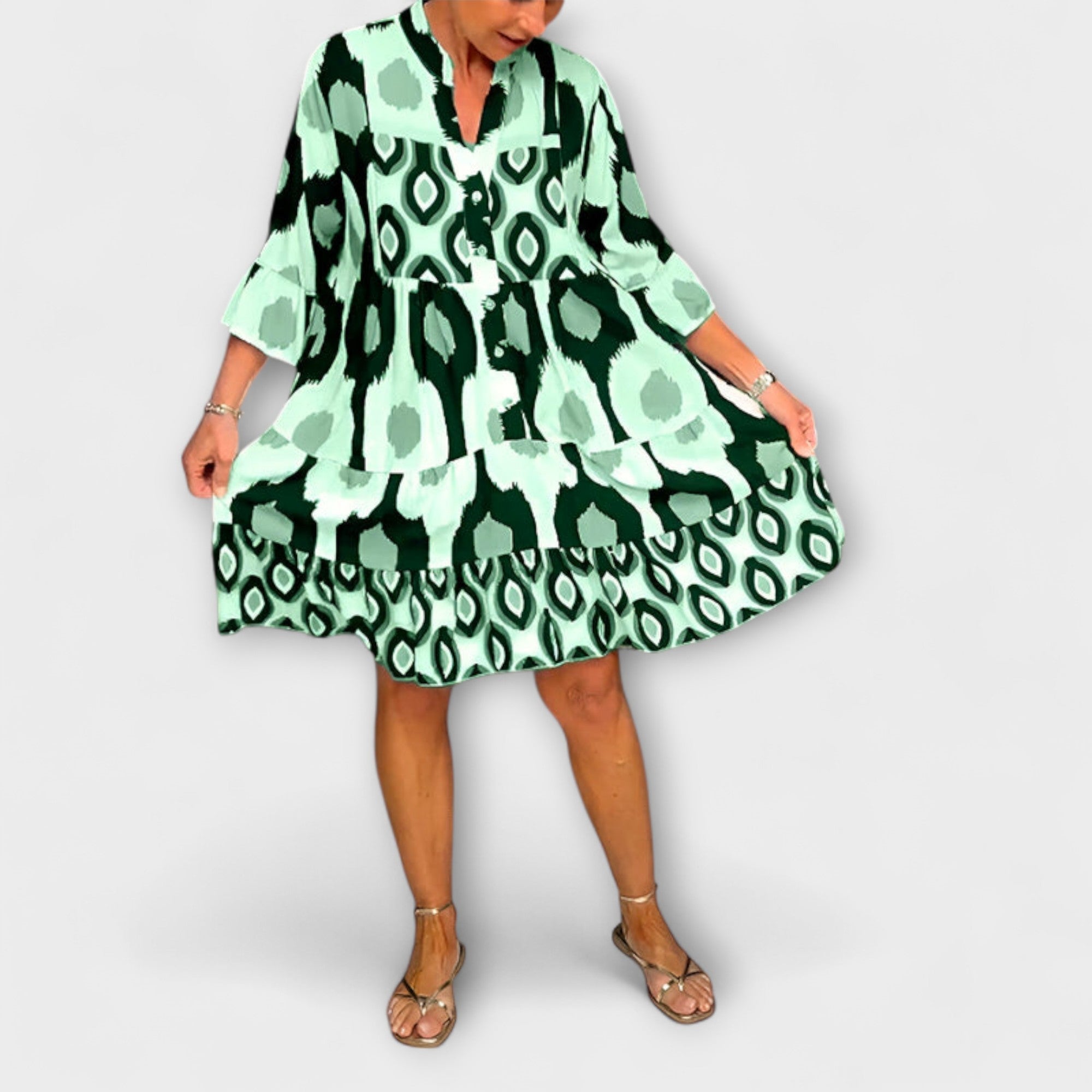 Lavira - Chic Midi Dress