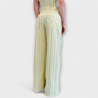 Anastasia - Classic Striped Trouser Ensemble