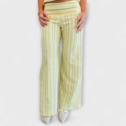 Anastasia - Classic Striped Trouser Ensemble