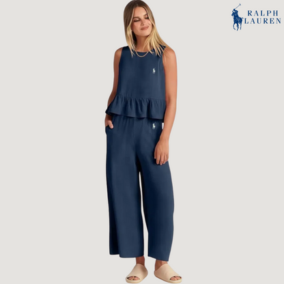 R. Ꮮаᴜгеn Ruffled Two-Piece Set + Free Sun Hat – Buy 1 Get 2