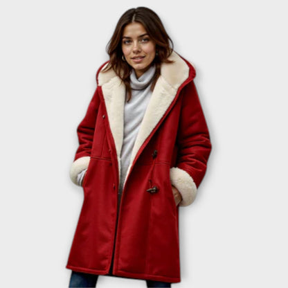 Antonia - Cozy Faux Fur Lined Coat