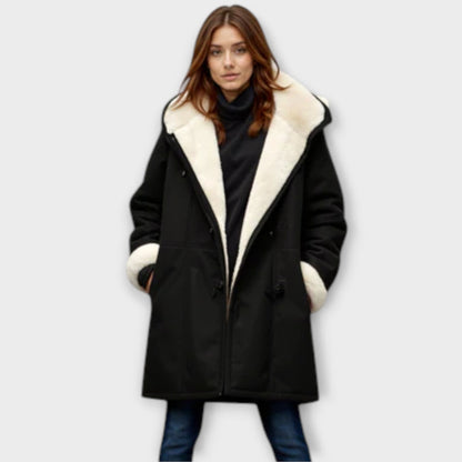 Antonia - Cozy Faux Fur Lined Coat