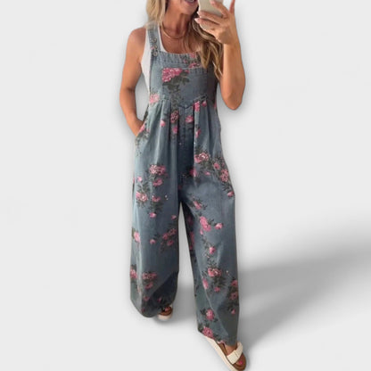 Mirona - Relaxed Fit Denim Overalls