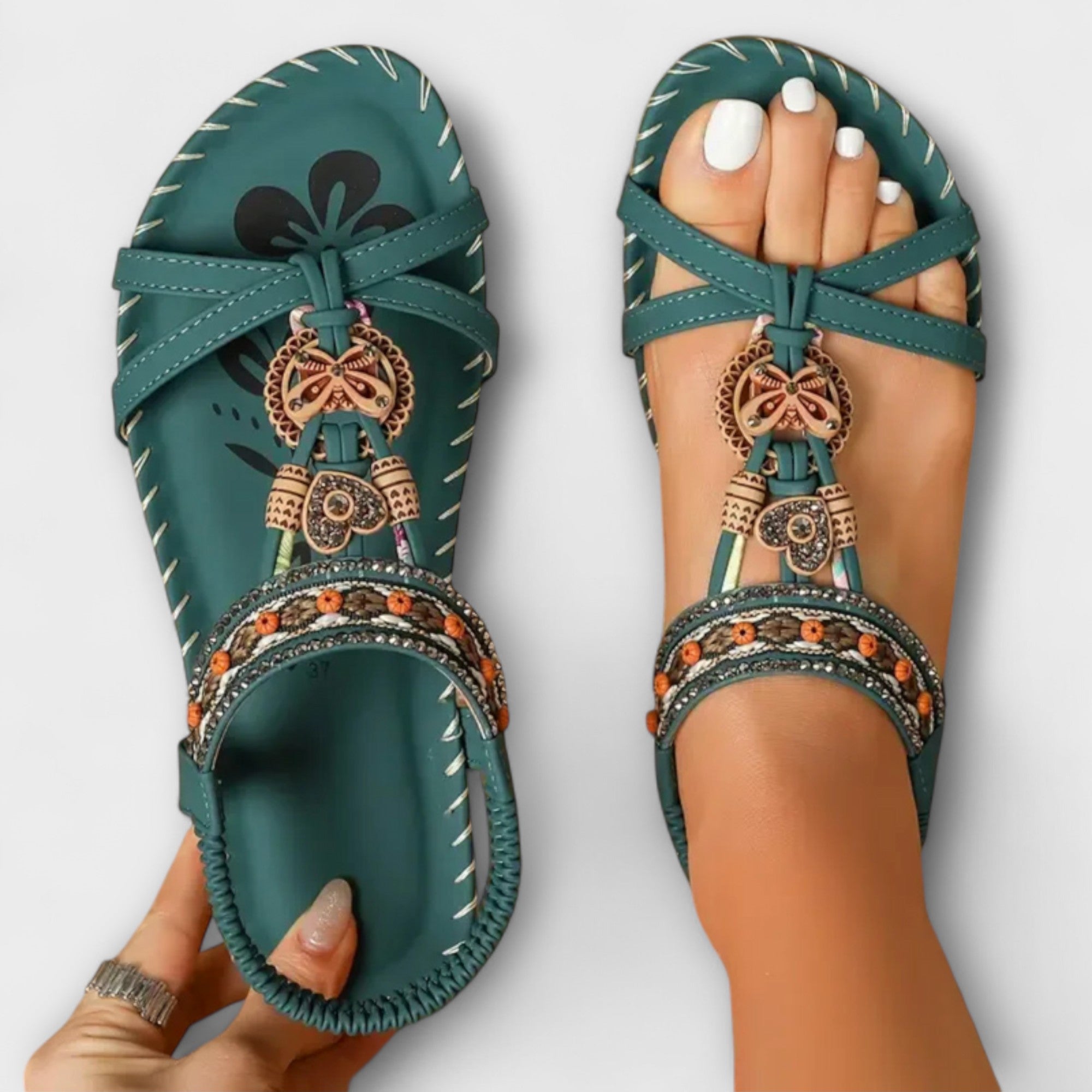Claudia - Orthopedic Ibiza Inspired Sandals