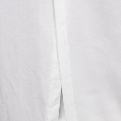 Selah - White Long Sleeve Dress with Waist Cutout and Rhinestone Accents