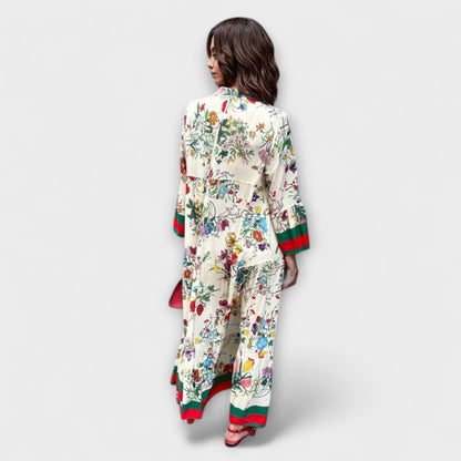 Oriana - Maxi Dress with Floral Print