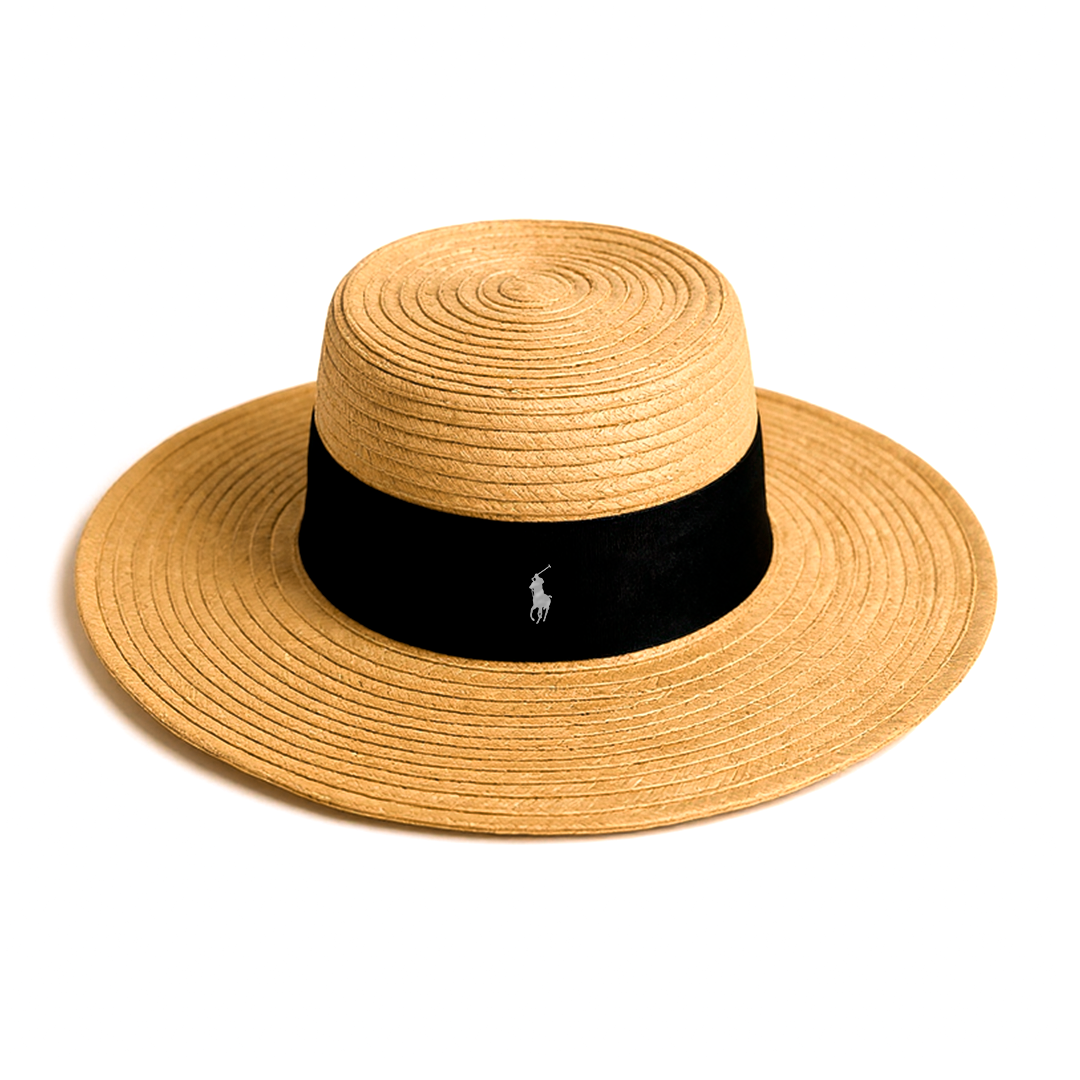 Riviera R. Lаuʀen Wide-Brim Sun Hat