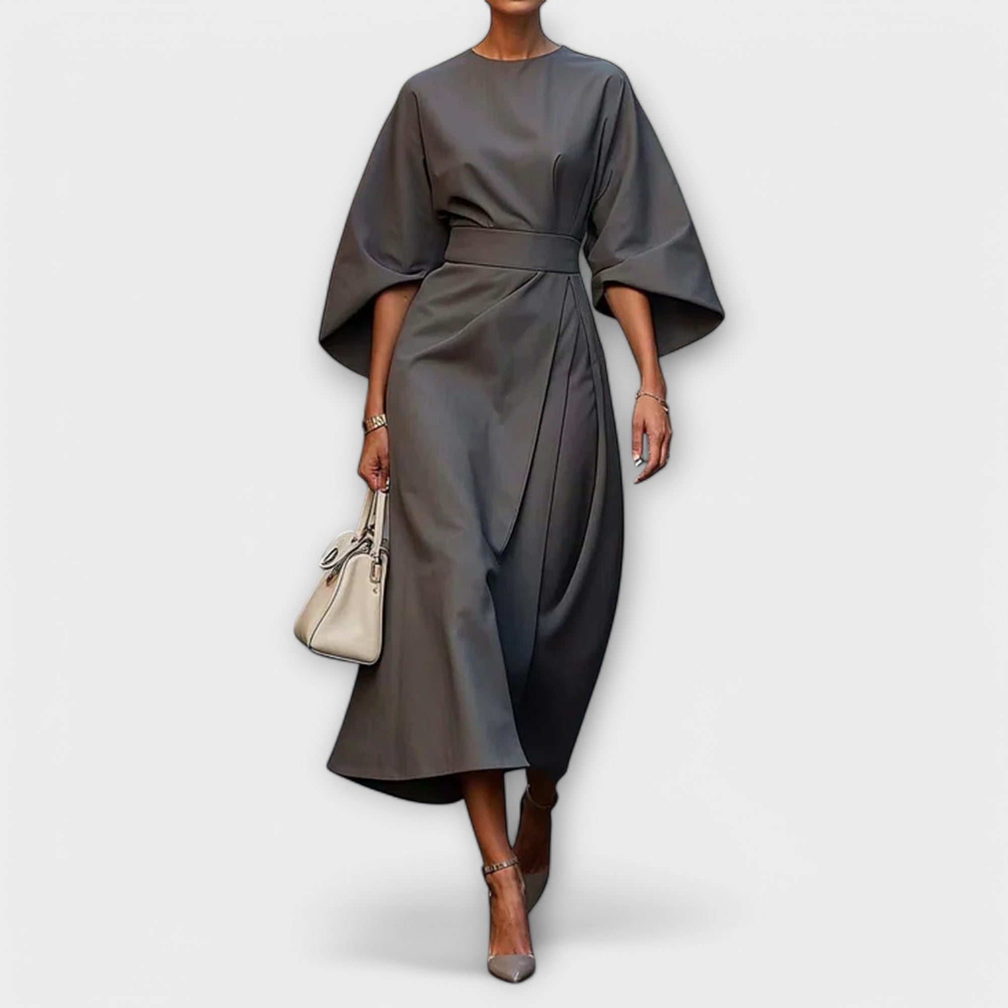 Sonia - Elegant Dress with Sleeves