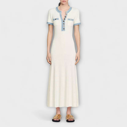 Alecia - Structured Maxi Dress