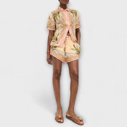 Maren - Vintage Botanical Kaleidoscope Print Set