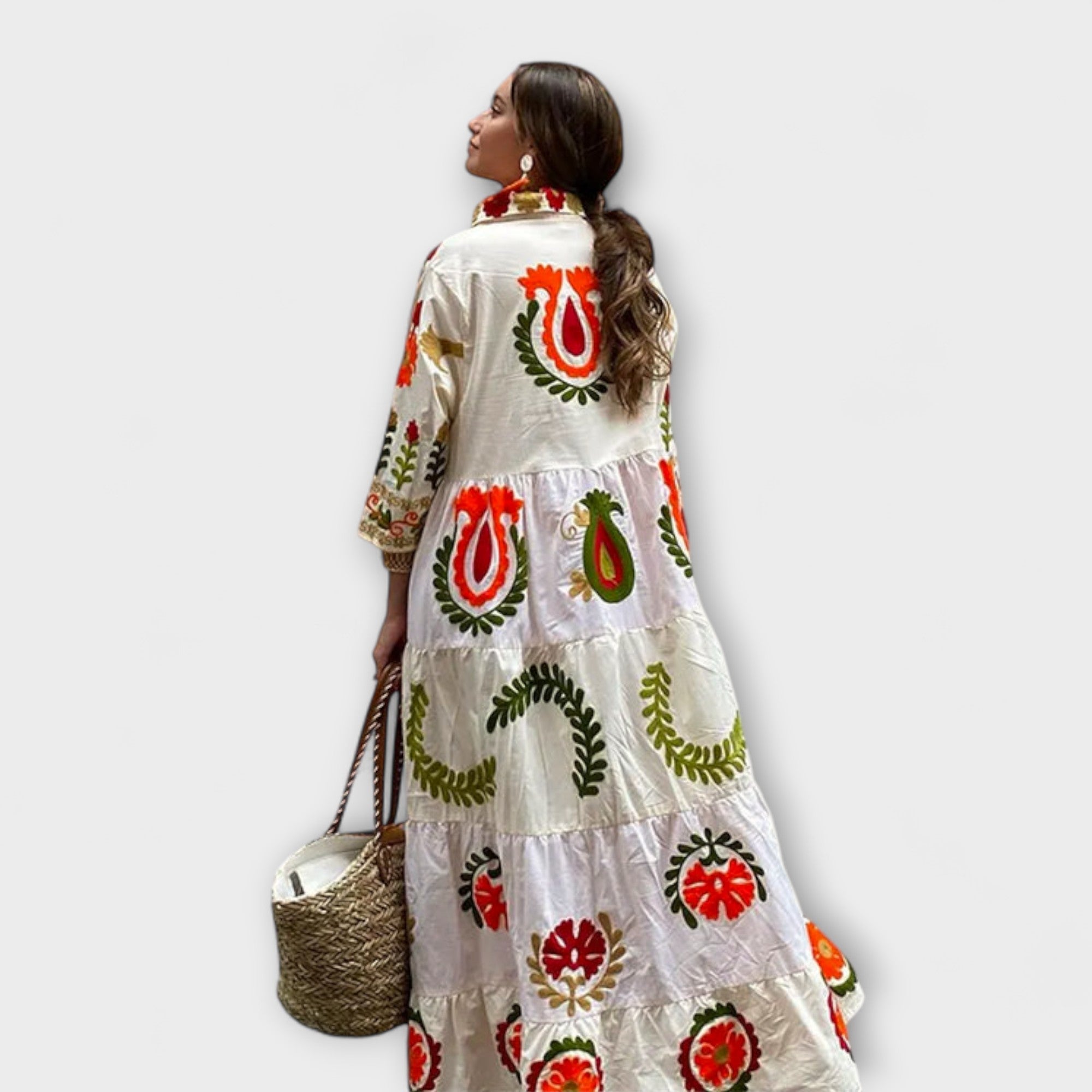 Diona - Graceful Floral Dress