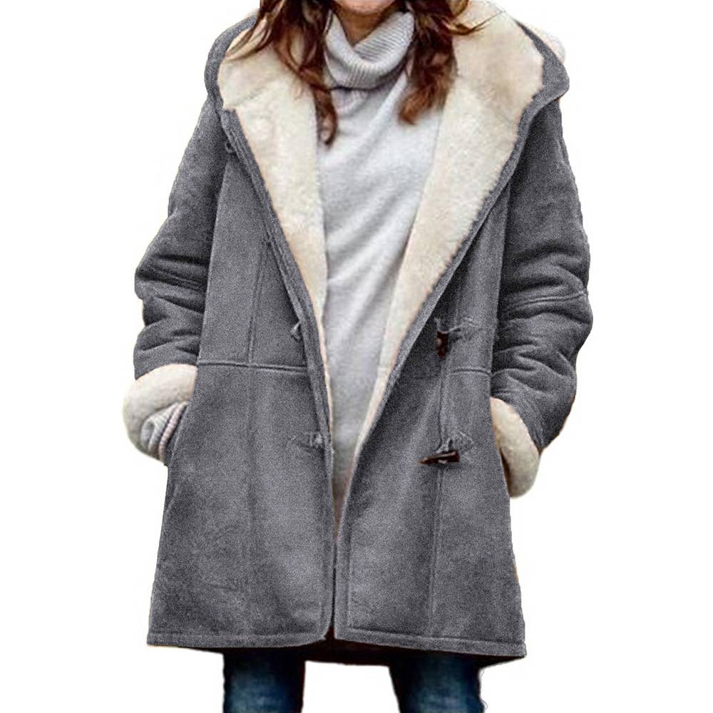 Antonia - Cozy Faux Fur Lined Coat