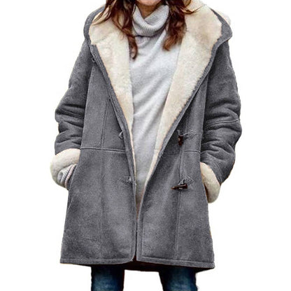Antonia - Cozy Faux Fur Lined Coat