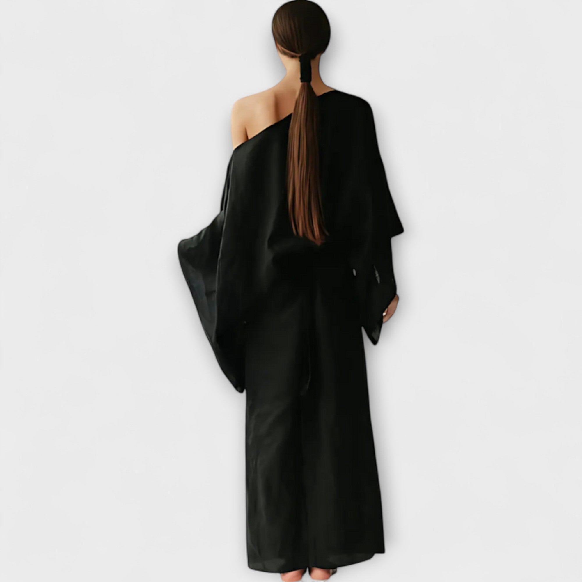 Dana - Kimono Dress Made of Linen and Cotton