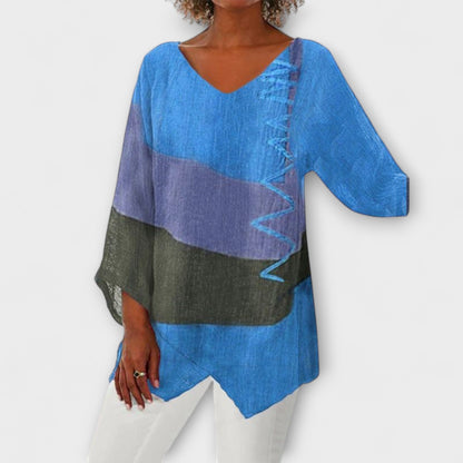 Chloe – Creative V-Neck Tunic