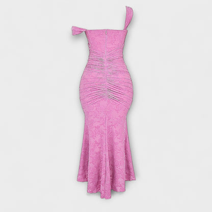 Renske - Long Dress with Elegant and Refined Corset